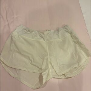 lululemon athletica greenish yellow speed up Athletic Shorts